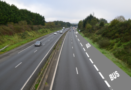 Travaux sur la RN137