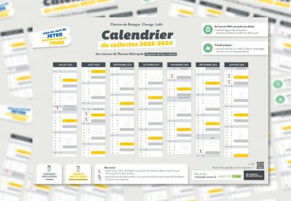 Calendrier de collecte des déchets