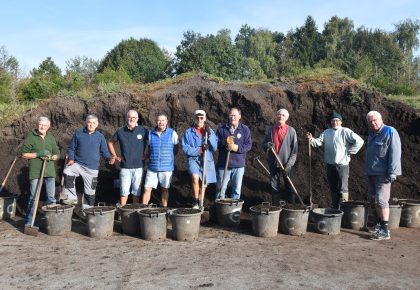 Image de la vente de compost de l'association Génétique Chartraine