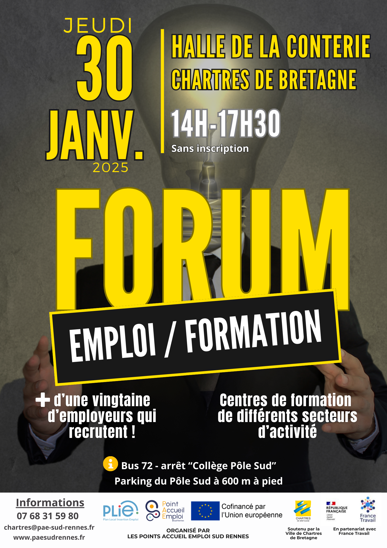 Forum de l'emploi et de la formation - PAE Sud Rennes