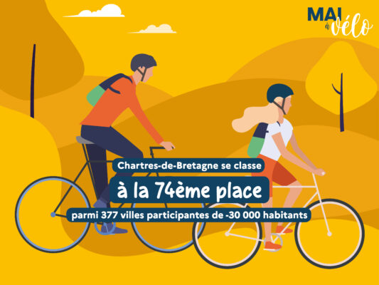 Chartres-de-Bretagne se classe à la 74ème place