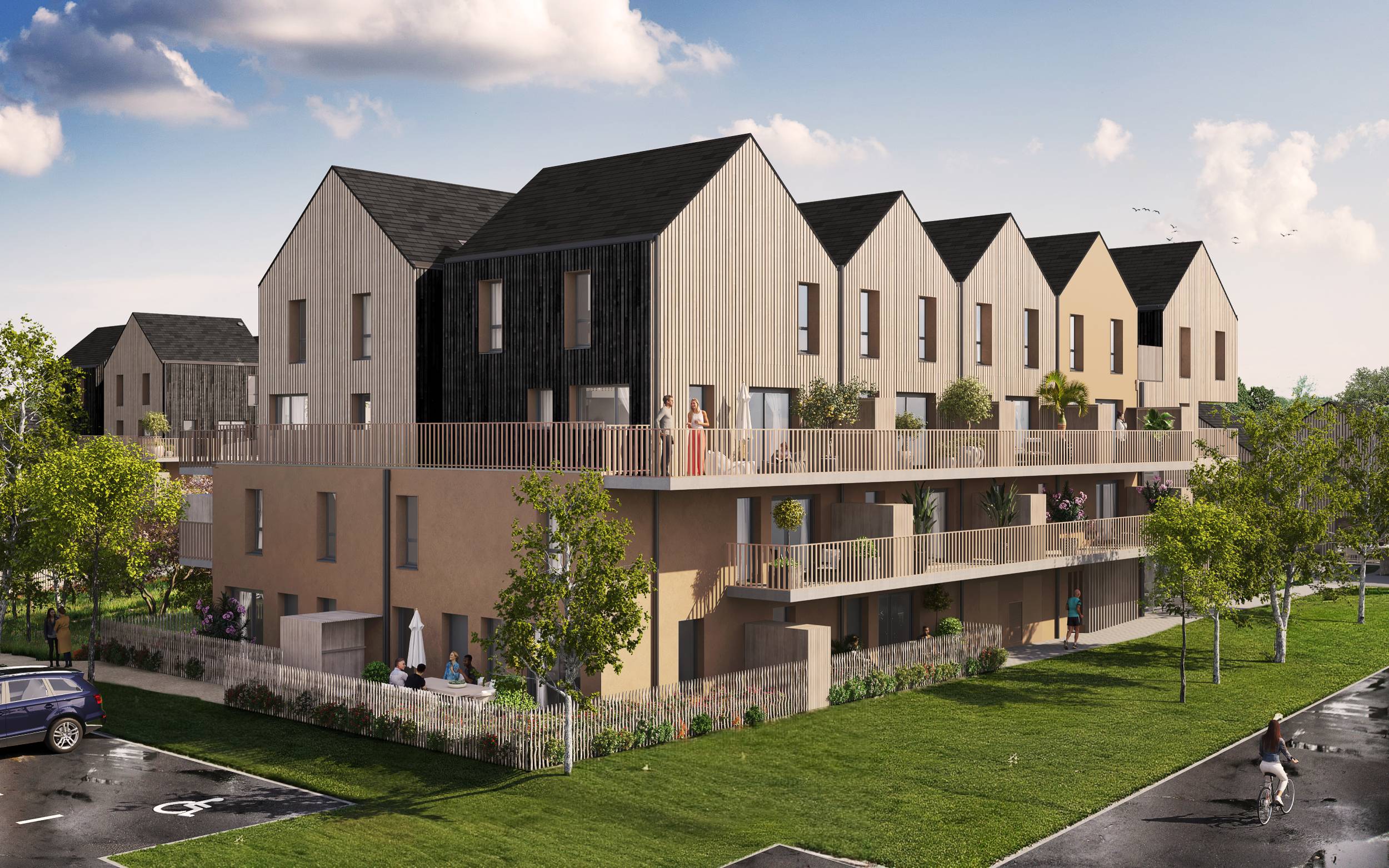 Vue de la résidence Home dont les logements seront proposés dans le cadre du BRS