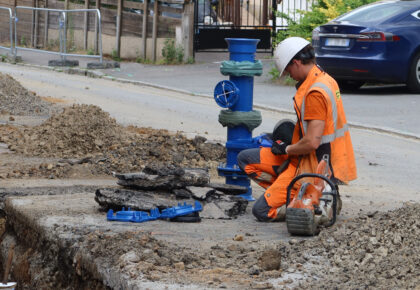 Travaux assainissement