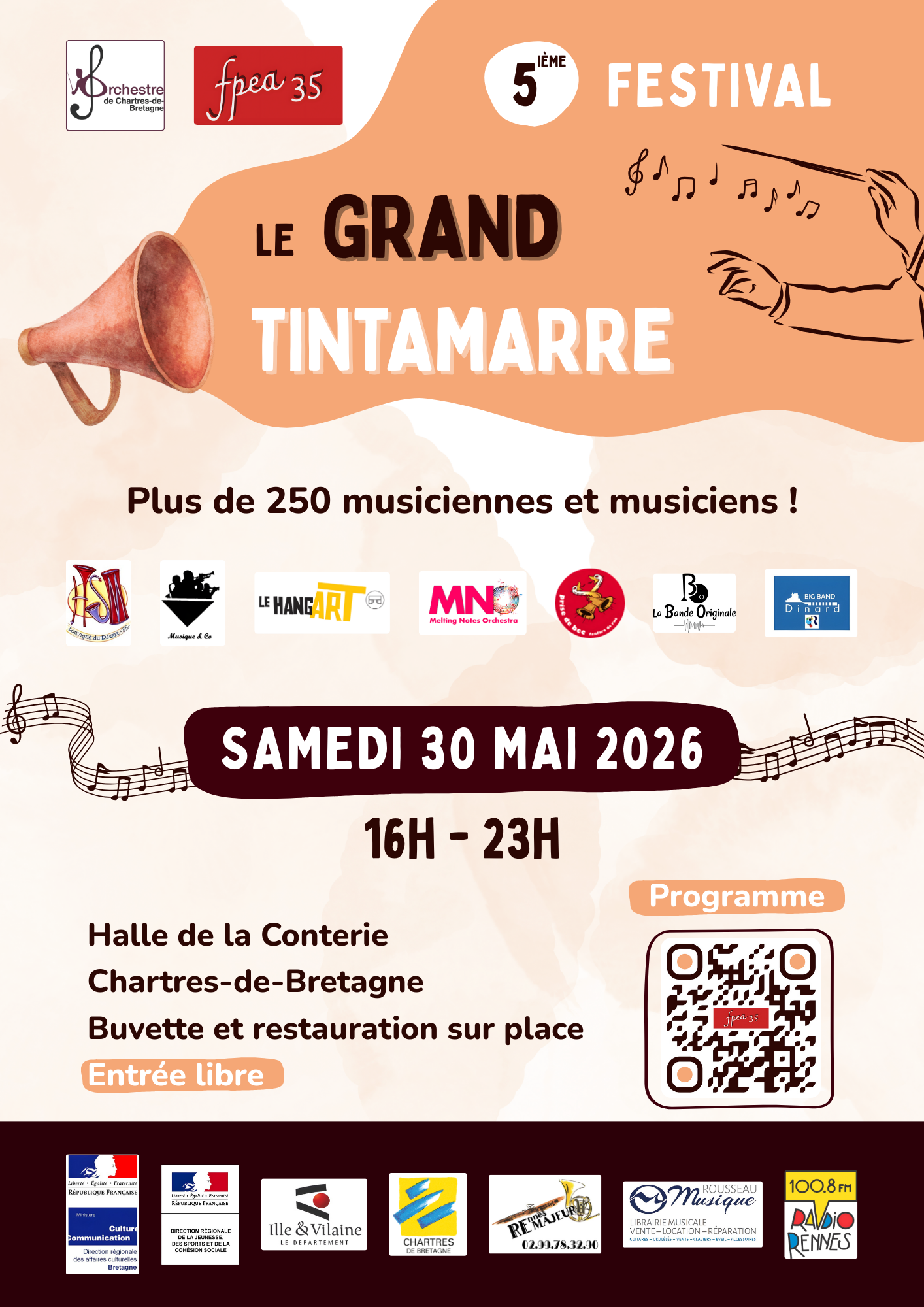 Affiche Le Grand Tintamarre 2026