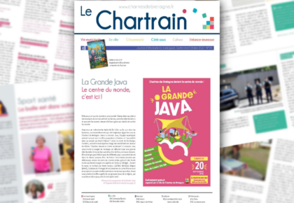 Une du journal Le Chartrain septembre-octobre 2026