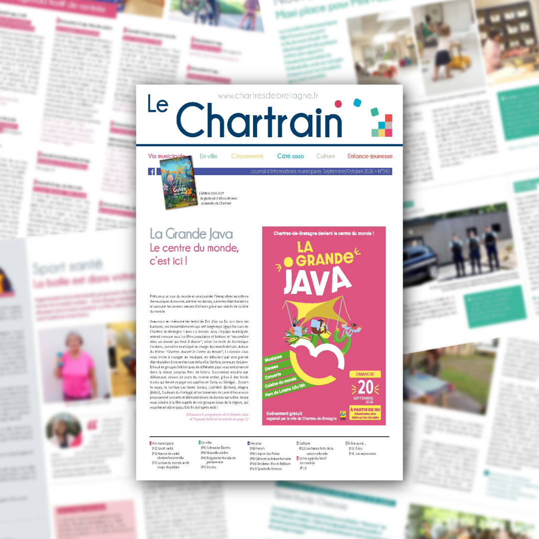 Couverture Le Chartrain juillet-août 2026
